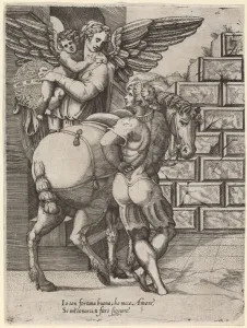 Fortune Prints: Allegory of Fortune. Creator: Unknown