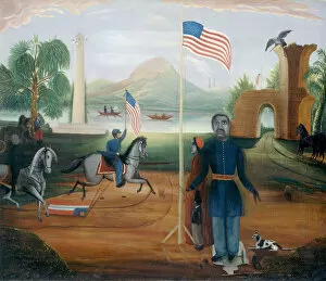 Emancipated Gallery: Allegory of Freedom, 1863 or after. Creator: Unknown