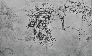 Allegory of Ingratitude and Envy, c1480 (1945). Artist: Leonardo da Vinci Allegory of Ingratitude and Envy, c1480 (1945). Artist: Leonardo da Vinci