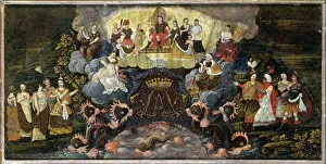 Juno Prints: Allegory of the marriage of the Dauphin to Marie-Anne of Bavaria
