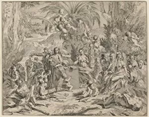 Group Of People Collection: Allegory of Painting, 1637 / 1638. Creator: Unknown