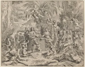 Group Of People Collection: Allegory of Painting, 1637 / 1638. Creator: Unknown