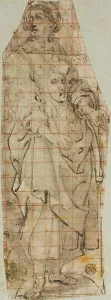 Creativity Prints: Allegory of Painting, c. 1600. Creator: Andrea Lilio