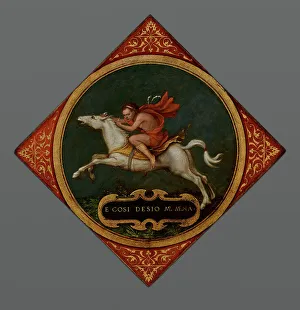 Cartouche Prints: An Allegory of Passion, about 1532-1536. Creator: Hans Holbein the Younger