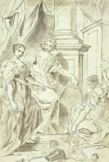 Solimena Francesco Prints: Allegory of Peace, n.d. Creator: School of Francesco Solimena Italian, 1657-1747