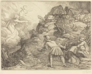 Allegory of the Peasant and Fortune (Le paysan et la fortune: Sujet allegorique Allegory of the Peasant and Fortune (Le paysan et la fortune: Sujet allegorique