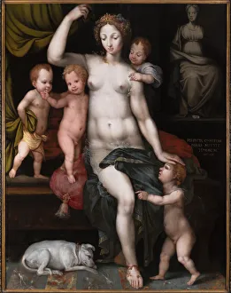 Allegory of Perfect Love, c. 1540. Creator: Sellaer, Vincent (1490-1564)