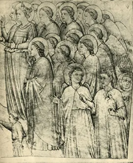 Detail from Allegory of Poverty, early-mid 14th century, (1943). Creator: Follower of Giotto
