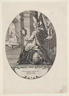 Mirror Collection: Allegory of Pride, 1590-1630. Creators: Lambert Cornelisz, Jacob Leendertsz