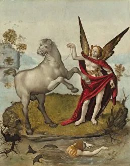 Swimming Prints: Allegory, probably c. 1500. Creator: Piero di Cosimo