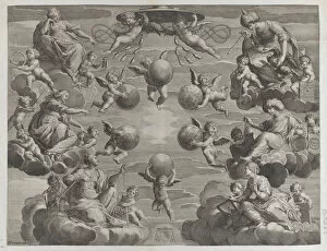 Allegory relating to the Medici family, ca. 1610-62. Creator: Johann Friedrich Greuter