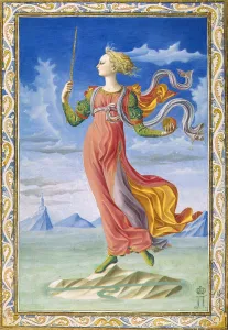 Images Dated 22nd February 2011: Allegory of Rome, c1448