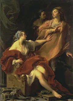 Neoclassical Prints: Allegory of Sensuality, 1747. Creator: Pompeo Batoni