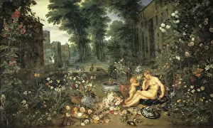 Scent Gallery: The Allegory of Smell. Artist: Rubens, Pieter Paul (1577-1640)