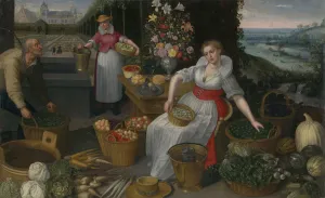 Four Seasons Prints: Allegory of Summer, 1593. Creator: Flegel, Georg (1566-1638)