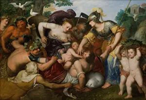 Otto Venius Prints: Allegory of the Temptations of Youth. Creator: Otto Van Veen