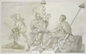 Caduceus Prints: Allegory of the Treaty of Friendship and Commerce between the States General of the United Netherla Creator: Anon