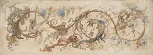 Vice Prints: Allegory of Vices, 1840-98. Creator: Attributed to Gustave Moreau; Moreau