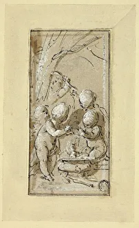 Wit Jacob De Prints: Allegory of Winter, n.d. Creator: Jacob de Wit