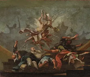 Heresy Prints: Allegory:Truth Defeating the Heretical Doctrines, 1777-1778. Creator: Christian Wink