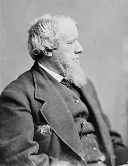 Allen G. Thurman of Ohio, between 1860 and 1875. Creator: Unknown
