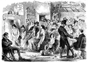 Halloween Prints: Allhallow-Eve - a sketch in Kilkenny by Edmund Fitzpatrick
