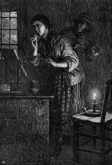 Halloween Prints: Allhallows Eve, designed by J.T. Lucas, 1865. Creator: Unknown