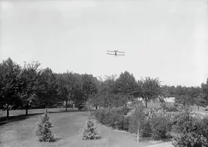 Research And Development Prints: Allied Aircraft - Demonstration At Polo Grounds; Early Thomas-Morse American Plane