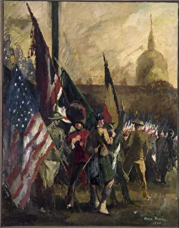 7th Arrondissement Prints: The allies, 1930. Creator: Andre Mare