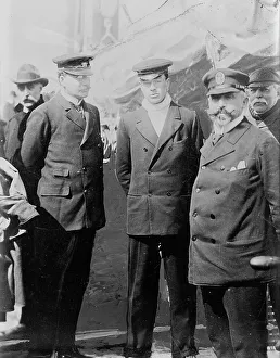 Group Of Men Prints: Allison, Armour, Cornelius Vanderbilt, between c1915 and c1920. Creator: Bain News Service