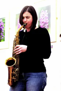 Alto Saxophone Prints: Allison Neale, alto saxophonist