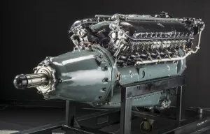 Propulsion Prints: Allison V-1710-7 (V-1710-C4), V-12 Engine, 1936. Creator: General Motors