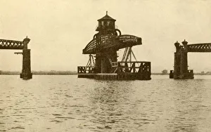 Alloa Swing Bridge, 1930. Creator: Unknown