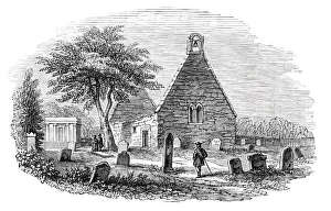 Bard Of Ayrshire Gallery: Alloway Kirk, Tam o Shanter, 1844. Creator: Unknown