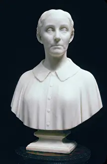 Bust Prints: Alma Hammond L'Hommedieu, modelled 1870 or 1871