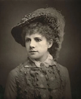 Alma Murray, British actress, 1882. Artist: London Stereoscopic & Photographic Co