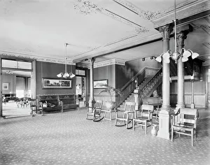 Reception Hall Prints: Alma Sanitarium, reception hall