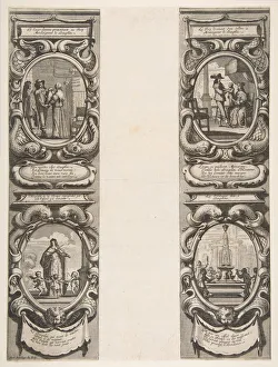 Anne Of Prints: Almanach for 1639: Louis XIII and Anne of Austria entrusting the Kingdom