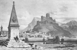 Distant Prints: Almanza. Field of Battle, 1823. Artist: James Duffield Harding