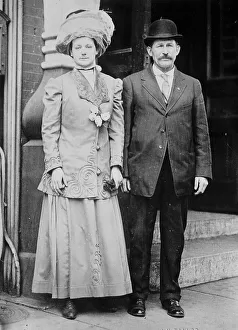 Frontiersman Prints: Almira & John Deitz, between c1910 and c1915. Creator: Bain News Service