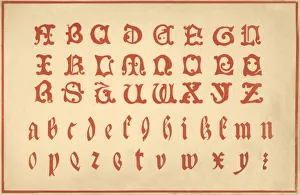 Alphabet, letters A-Z, upper and lower case