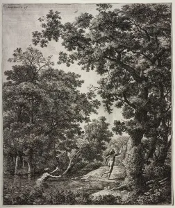 Anthonie Waterloo Dutch Collection: Alpheus and Arethusa; Apollo and Daphne; Mercury and Argus; Pan and Syrinx; Venus