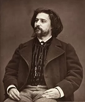 Alphonse Daudet (French novelist, 1849-1897), c. 1876. Creator: Etienne Carjat