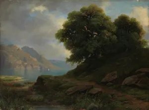 Alpine Landscape, 1830-1864. Creator: Alexandre Calame