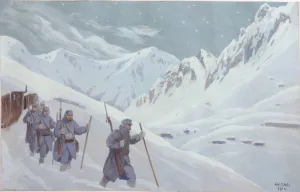Museo Civico Prints: The Alpine Patrol, 1916