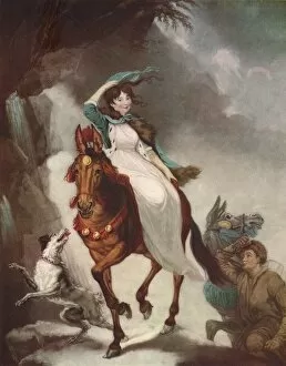 Mezzotint Gallery: The Alpine Traveller, 1804. Artist: James Ward