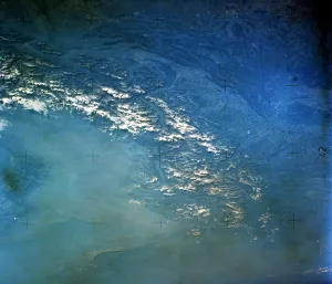 Orbit Prints: The Alps from space. NASA photograph