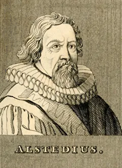 Calvinist Gallery: Alstedius, (1588-1638), 1830. Creator: Unknown