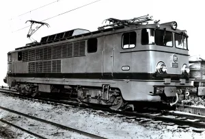 Alstrhom electric locomotive bi-current 1500 / 3000 volts, 1950