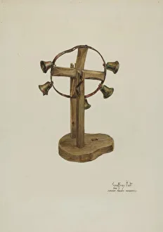Altar Chimes, c. 1939. Creators: Geoffrey Holt, Harry Mann Waddell Altar Chimes, c. 1939. Creators: Geoffrey Holt, Harry Mann Waddell